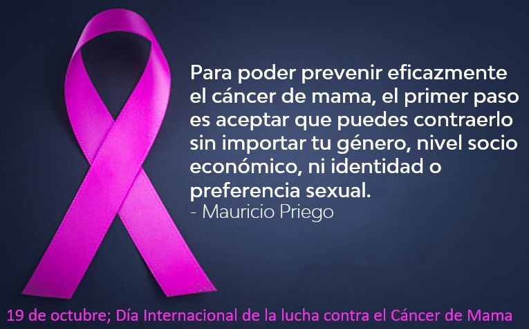 Citas Día internacional de la lucha contra el cáncer de mama Mauricio Priego #MPPh